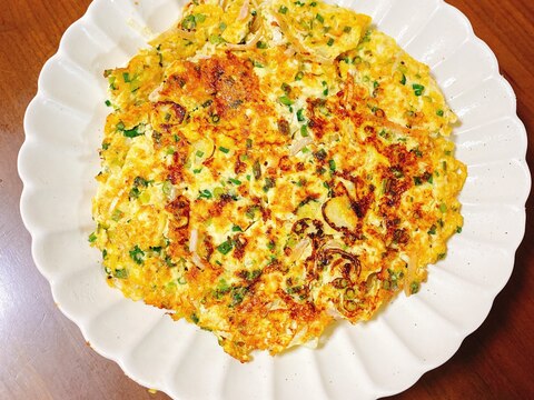 簡単!ヘルシー豆腐のネギ焼き!